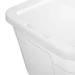 90qt Clear Storage Box White - Brightroom™ -Daily Comfort Store GUEST 04f1928e 5ced 4221 a538 beee2679b6c5
