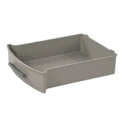 4 Drawer Weave Tower Dark Gray - Brightroom™: Plastic Storage Organizer, Portable Utility Drawers, Universal Storage -Daily Comfort Store GUEST 0a40f3f1 978d 420b 8461 eb01b0e021bc