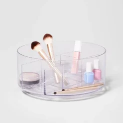 Bathroom Plastic Spinning Turntable Beauty Organizer Clear - Brightroom™ 7 Bathroom Plastic Spinning Turntable Beauty Organizer Clear - Brightroom™ -Daily Comfort Store GUEST 0b62140e f0fc 446c 96e1 4a703b797bef