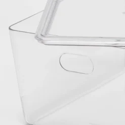 4L Stacking Clear Bin With Lid - Brightroom™: PET, Lidded, Stackable, Universal Storage, 10.15"x6.81"x4.52" -Daily Comfort Store GUEST 0ccc2b3e 4a9a 4034 a107 f476a6ecde8f