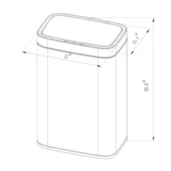 Motion Wastebasket With Liner - Brightroom™ -Daily Comfort Store GUEST 0e7e13e3 1c51 4968 9797 f05398706d76