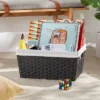 17" X 12" X 8" Large Woven Lined Basket Black - Brightroom™ 1 17" X 12" X 8" Large Woven Lined Basket Black - Brightroom™ -Daily Comfort Store GUEST 0ff737db fc55 494a af3c b47897fa5dfd