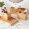 11.25" X 7" X 4.5" Modular Bamboo Vanity Organizer With Magnetic Strip - Brightroom™ 1 11.25" X 7" X 4.5" Modular Bamboo Vanity Organizer With Magnetic Strip - Brightroom™ -Daily Comfort Store GUEST 136aefd1 aba6 431a bd81 a5c436c078df