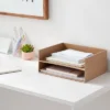 Canvas Paper Tray Little Brown - Brightroom™: Desk & Office Organization Set, Letter Tray, Polyester Canvas, -Daily Comfort Store GUEST 15963f6c fdd6 45e0 9cfe 5c3197b3abbb