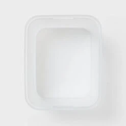 Large Open Storage Bin Clear - Brightroom™: Plastic, Portable, Nesting, Universal Storage, 20.4 Volume, 15x12.25x8.25 -Daily Comfort Store GUEST 1622fcc2 5bd3 4d4d b3a8 d25a520f6fa4