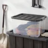 76qt Heavy Duty Latching Clear Storage Box - Brightroom™: Plastic Utility Bin With Lid, Portable Universal Storage -Daily Comfort Store GUEST 1c78004c d9c8 45fb 97f5 96f685112fd1