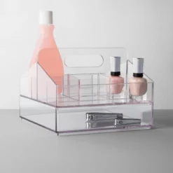 Plastic Organizer Tray Clear - Brightroom™ -Daily Comfort Store GUEST 24ec21ab 2acd 4483 9083 7d93e7a2e234