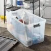 200qt Heavy Duty Latching Clear Storage Box - Brightroom™: Portable Black Utility Bin With Lid, 200qt Capacity 2 200qt Heavy Duty Latching Clear Storage Box - Brightroom™: Portable Black Utility Bin With Lid, 200qt Capacity -Daily Comfort Store GUEST 25a4cdf5 9cf5 4166 8472 a03aecafa68d
