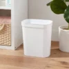2.5gal Waste Basket White - Brightroom™: Compact Plastic Trash Can For Bathroom Or Kitchen -Daily Comfort Store GUEST 25f3ea55 5567 4973 9ab6 dcae5bd28414