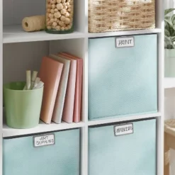 Small Bin Labels 3pk Silver - Brightroom™