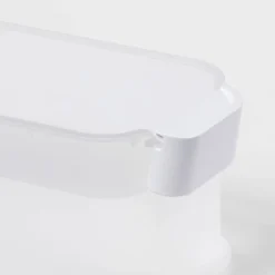 Click In Place 4.5qt Clear Slim Plastic Storage Bin With White Latch For Home And Office Organization - Brightroom™ -Daily Comfort Store GUEST 2bda437d 84a1 4eb9 8cd4 f9ebb0877518