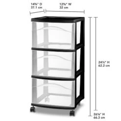 3 Drawer Medium Cart - Brightroom™ -Daily Comfort Store GUEST 2e88a6ae bfde 42b6 8679 3be9df4a6978