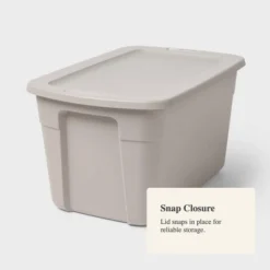 30gal Storage Tote Gray - Brightroom™ -Daily Comfort Store GUEST 2f92e016 1437 4dd2 b2ec ed5e6a91b6b3