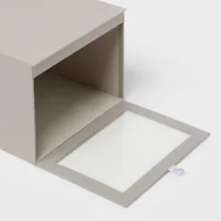 Hardside Fabric Front Open Bin Gray - Brightroom™ -Daily Comfort Store GUEST 332ea786 94a7 4129 ae36 71ced8bf8bbf