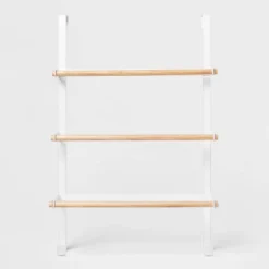 Over The Door Tiered Towel Rack With Wood - Brightroom™ -Daily Comfort Store GUEST 360e721d 0eda 4a89 b7b6 be3d7c49e378