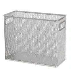 Mesh Hanging File Box Silver - Brightroom™