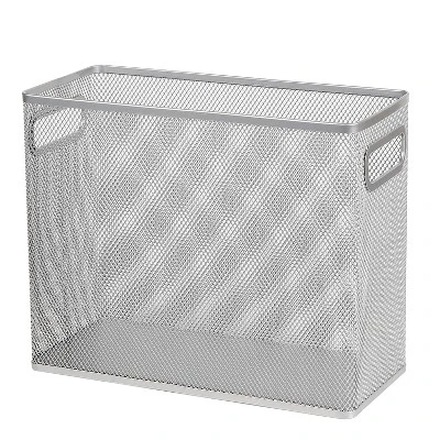 Mesh Hanging File Box Silver - Brightroom™ 3 Mesh Hanging File Box Silver - Brightroom™