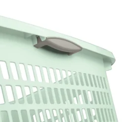 2bu Laundry Basket Green - Brightroom™: Portable Plastic Clothes Organizer With Built-In Handles, 70.4L Capacity -Daily Comfort Store GUEST 413eae4f 403e 46ee b080 5aae0cb47bda