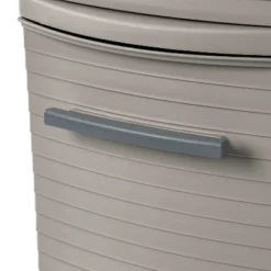 4 Drawer Skinny Tower Dark Gray - Brightroom™: Plastic Storage Drawers, Decorative Organizer, No Assembly Required -Daily Comfort Store GUEST 41db322f 53b2 4151 8d95 a17d52cfb628