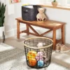 Round Black Wire With Natural Wood Handles Floor Basket - Brightroom™ 2 Round Black Wire With Natural Wood Handles Floor Basket - Brightroom™ -Daily Comfort Store GUEST 43553b6a c0bc 4139 8d81 77957cc0aa30