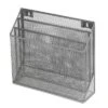 Mesh Hanging File Sorter With Keyholes Silver - Brightroom™: Steel File Organizer & Holder, Hanging Storage Bin -Daily Comfort Store GUEST 445d4935 3c90 4066 bdfa ec2fdffaf45e