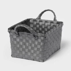 Woven Plastic Basket Small - Brightroom™ -Daily Comfort Store GUEST 4b812fc8 8c68 4383 9d13 2275d7e7c362