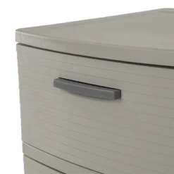 3 Drawer Storage Cabinet Gray - Brightroom™: Plastic Utility Storage Drawers, Universal Organization, No Assembly Required -Daily Comfort Store GUEST 4c0b3d58 c166 4602 b8df 0e5308d50807