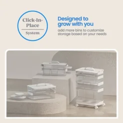 6pc Click In Place Slim Toolbox Kit Plastic Storage Home And Office Organization - Brightroom™​ -Daily Comfort Store GUEST 4c559dc1 d2d3 4ef3 aa66 3c755805dc53