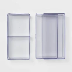 Clear Stackable Drawer - Brightroom™: Plastic Shower Organizer & Bath Caddy, 6"x6"x6" -Daily Comfort Store GUEST 4fad2113 d795 495d a40a 547e509970e9