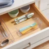3"x9" Drawer Flatware Organizer - Brightroom™: Clear PETG In-Drawer Silverware Tray, Contemporary Style -Daily Comfort Store GUEST 5052620a 20a7 48aa 9d2d 650bfec75647