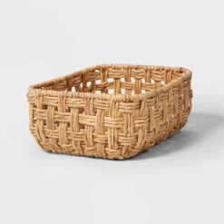 Rectangular Twisted Open Checkered Weave Basket - Brightroom™ -Daily Comfort Store GUEST 514258d4 7e89 434a bb0b bbdf991578bf