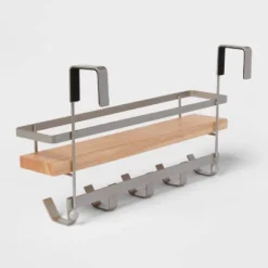 Shelf Rack With 5 Hooks - Brightroom™ -Daily Comfort Store GUEST 5404a579 85db 46f5 a04b 1209d520f8f1