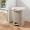 7gal Step Trash Can With Locking Lid Gray - Brightroom™ -Daily Comfort Store GUEST 57b4abb5 f346 4bc1 978d c287656542a0