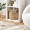 Woven Round Seagrass And Palm Leaf Striped Basket - Brightroom™ 2 Woven Round Seagrass And Palm Leaf Striped Basket - Brightroom™ -Daily Comfort Store GUEST 59d3e4ff 75b3 439b a546 24f1338307e8