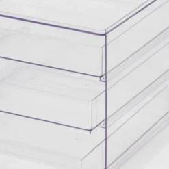 All Purpose 3 Drawer Storage Clear - Brightroom™ -Daily Comfort Store GUEST 635534d9 7c6c 45cc ba02 b399a219e62a