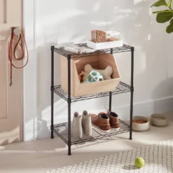 3 Tier Wire Shelving - Brightroom™ -Daily Comfort Store GUEST 6388f2d1 7842 413d 9d29 1330129db04f