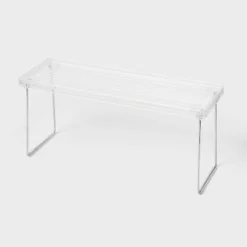 Stackable Shelf Clear - Brightroom™ 9 Stackable Shelf Clear - Brightroom™ -Daily Comfort Store GUEST 63b39674 3c3b 449c 968b 7bcbfa5def91