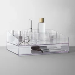 Bathroom Plastic Extra Large Cosmetic Organizer Clear - Brightroom™ -Daily Comfort Store GUEST 7699a630 77d0 4c15 991b 3a57e72f815a