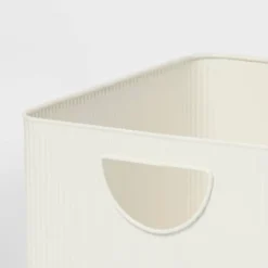 Metal Bin Small Ivory - Brightroom™ -Daily Comfort Store GUEST 78496c30 573b 4675 a225 041eff70b800