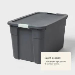 34gal Latching Tote - Brightroom™ -Daily Comfort Store GUEST 7f746218 dd24 4d46 bdc1 c41ab6390e28