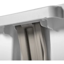 11.9gal Step Trash Can White - Brightroom™: Pedal-Operated Kitchen Garbage Can, Textured Plastic, Indoor Use -Daily Comfort Store GUEST 833f6649 285d 45c4 a27f 8798f9db2432