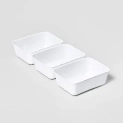 3pk Medium Storage Trays - Brightroom™ -Daily Comfort Store GUEST 886a0588 a5fe 401b 8a7e 6e393d6724d1
