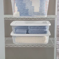 28qt Clear Under Bed Storage Box White - Brightroom™ 15 28qt Clear Under Bed Storage Box White - Brightroom™ -Daily Comfort Store GUEST 8a3a15e3 0651 4280 bec2 c70d55a9cbef