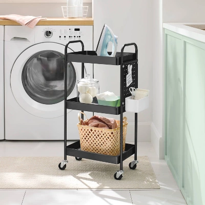 3 Tier Pegboard Cart - Brightroom™ 3 3 Tier Pegboard Cart - Brightroom™