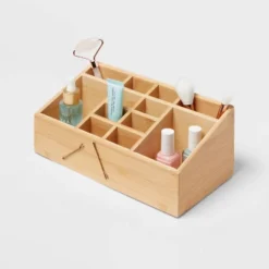 10" X 5" X 4" 12 Compartment Bamboo Countertop Organizer - Brightroom™ -Daily Comfort Store GUEST 8c744fa1 c40c 4a18 88b5 85111e9829ce
