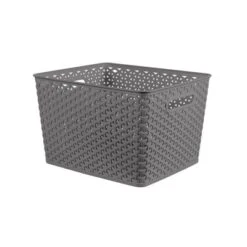 Large Y-Weave Decorative Storage Basket - Brightroom™ -Daily Comfort Store GUEST 8d0a1333 09e2 4d79 a0fe 22a019454517