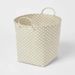 Woven Plastic Floor Basket - Brightroom™ 8 Woven Plastic Floor Basket - Brightroom™ -Daily Comfort Store GUEST 8d67a6c1 0465 413a 99a1 01e17190f0e5