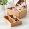 9" X 6" Rectangular Countertop Organizer With Mirror - Brightroom™ -Daily Comfort Store GUEST 903ac028 d0f6 4165 817c 2046fcea8887