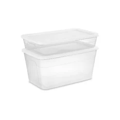 90qt Clear Storage Box White - Brightroom™ -Daily Comfort Store GUEST 963fecc3 f7c5 4c85 832d cacf816aa6fb 1