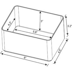 Medium Plastic Bathroom Tray - Brightroom™ -Daily Comfort Store GUEST 9858e6ca 3f50 4503 905d d9e73a81720b